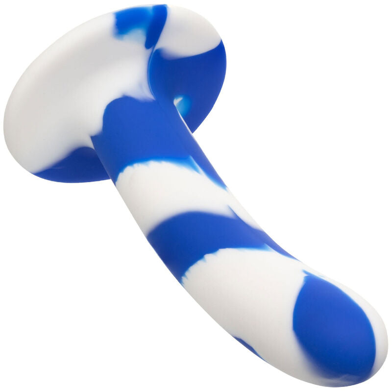 Dildo, CalExotics - Admiral Swirl, Spiralat si Flexibil, 14 CM x 3.25 CM